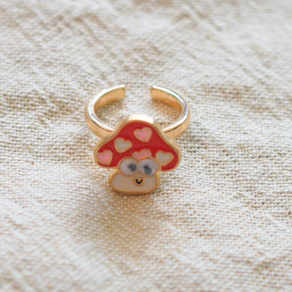 Mushroom Kid's Fidget Ring